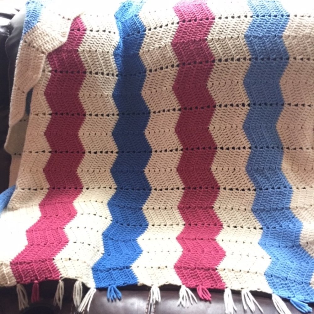 Handmade Crochet Throw